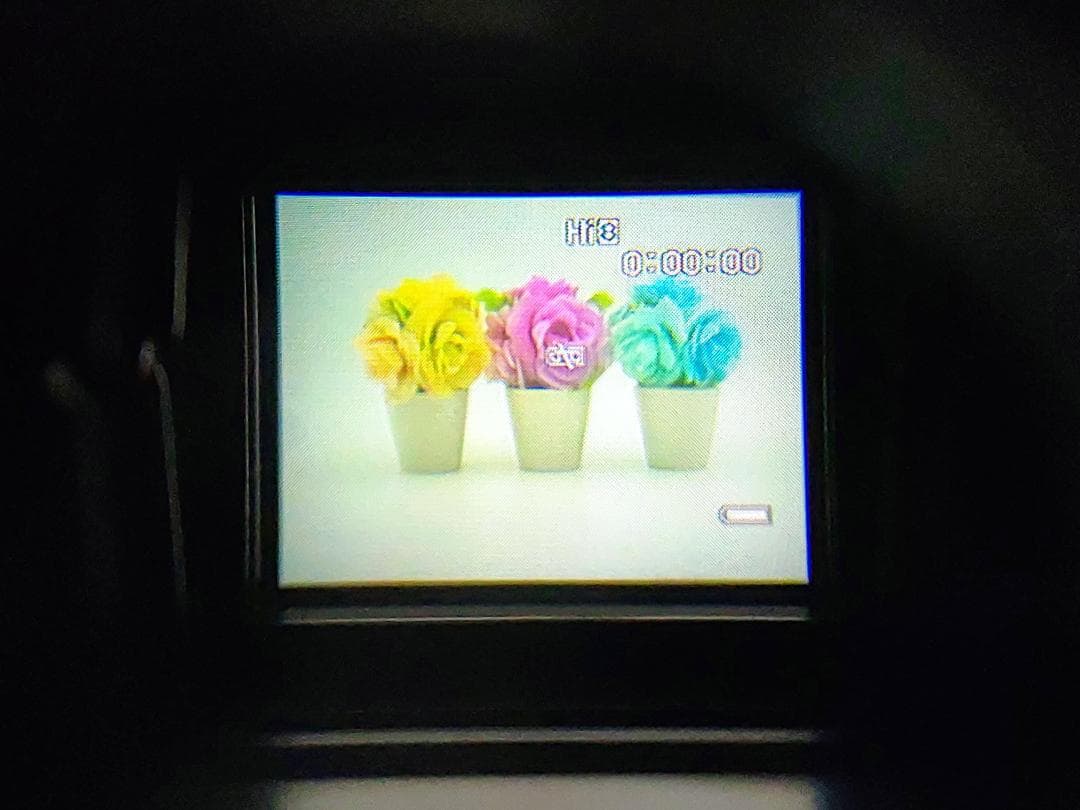 8mmテープのダビングに！ SONY ビデオカメラ CCD-TR11