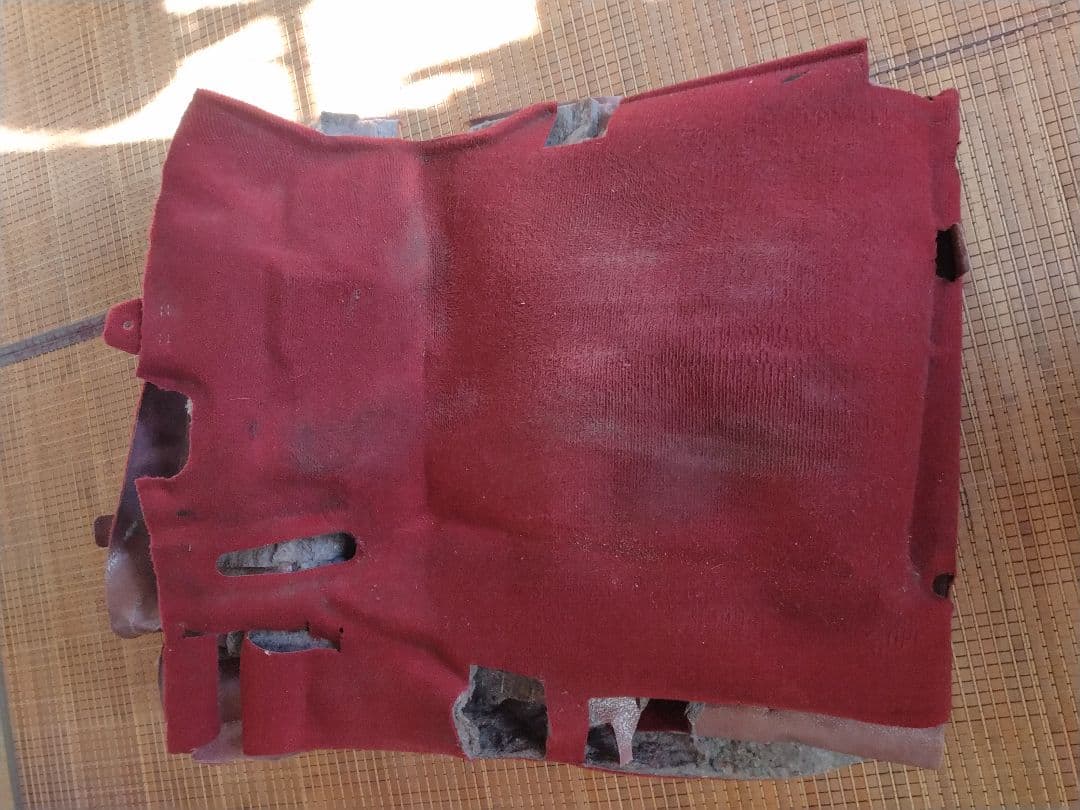 EK9用 純正フロアカーペット レッド