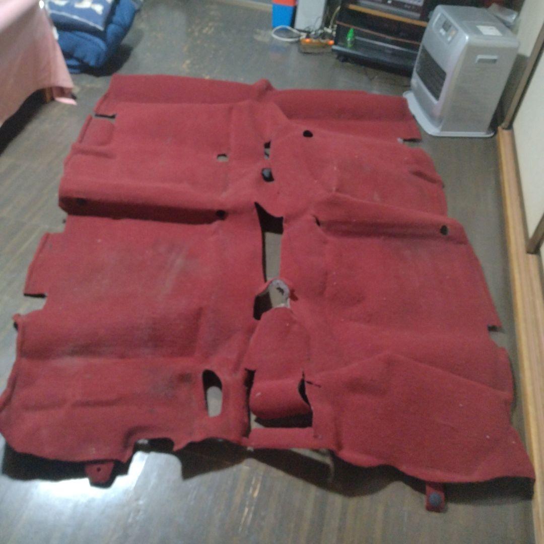 EK9用 純正フロアカーペット レッド