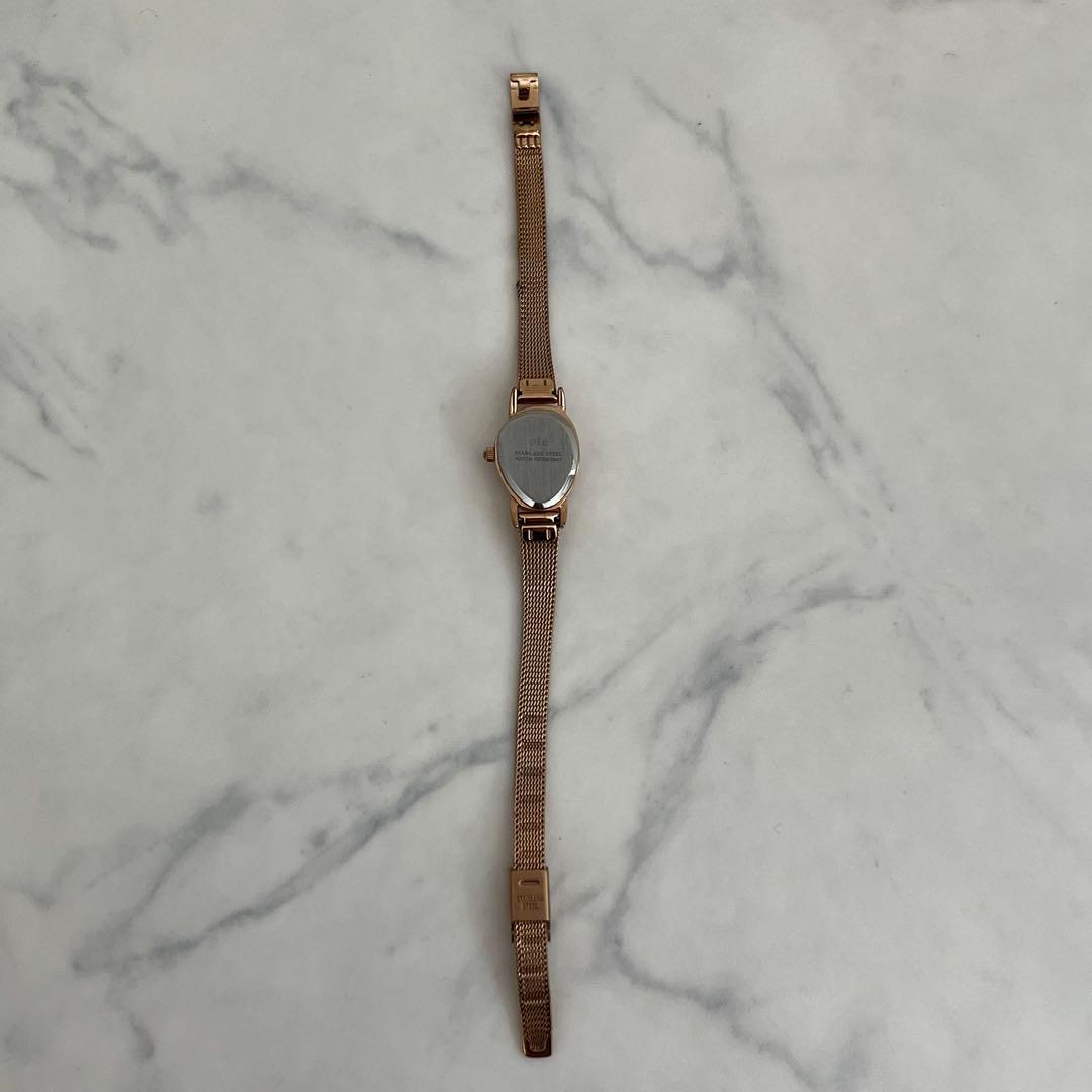 ete エテ 腕時計 ジェムフェイス レディース ダイヤ メッシュベルト