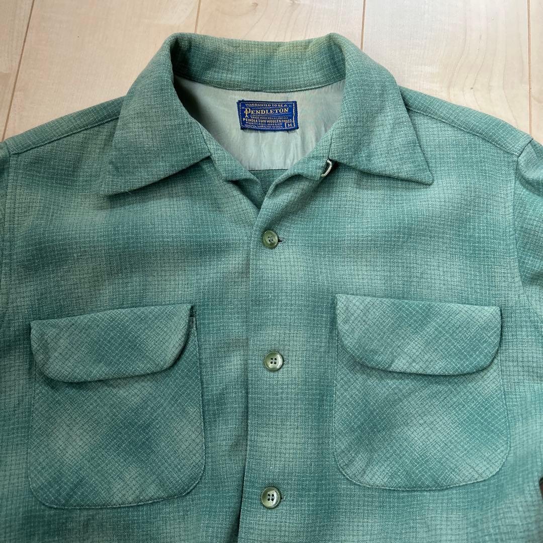 50s pendleton ペンドルトン　オンブレ　ボードシャツ