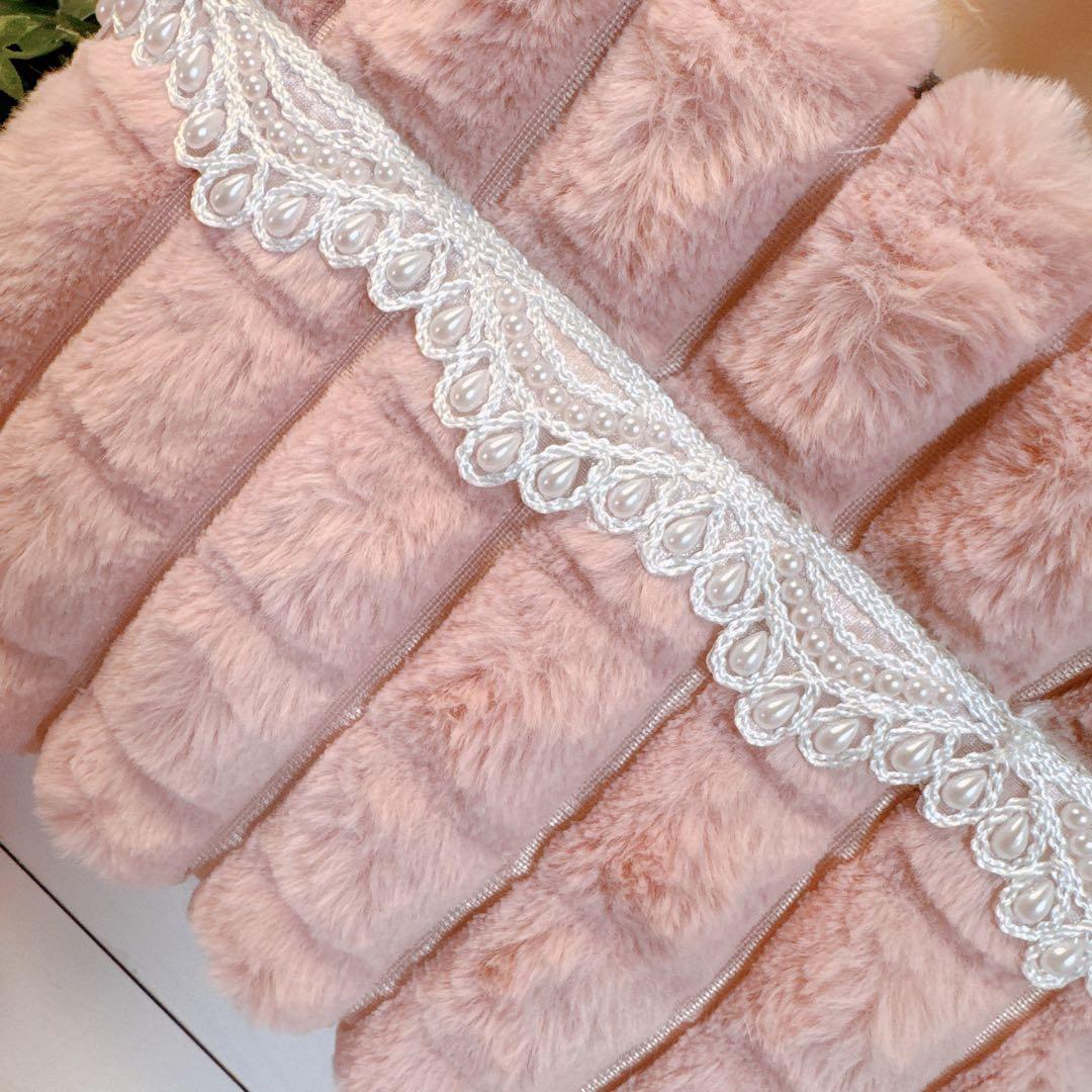 ☆*☆様 コヤンイサムチョン♡うさぎミルクちゃんダイヤカットファー＆インド刺繍ト