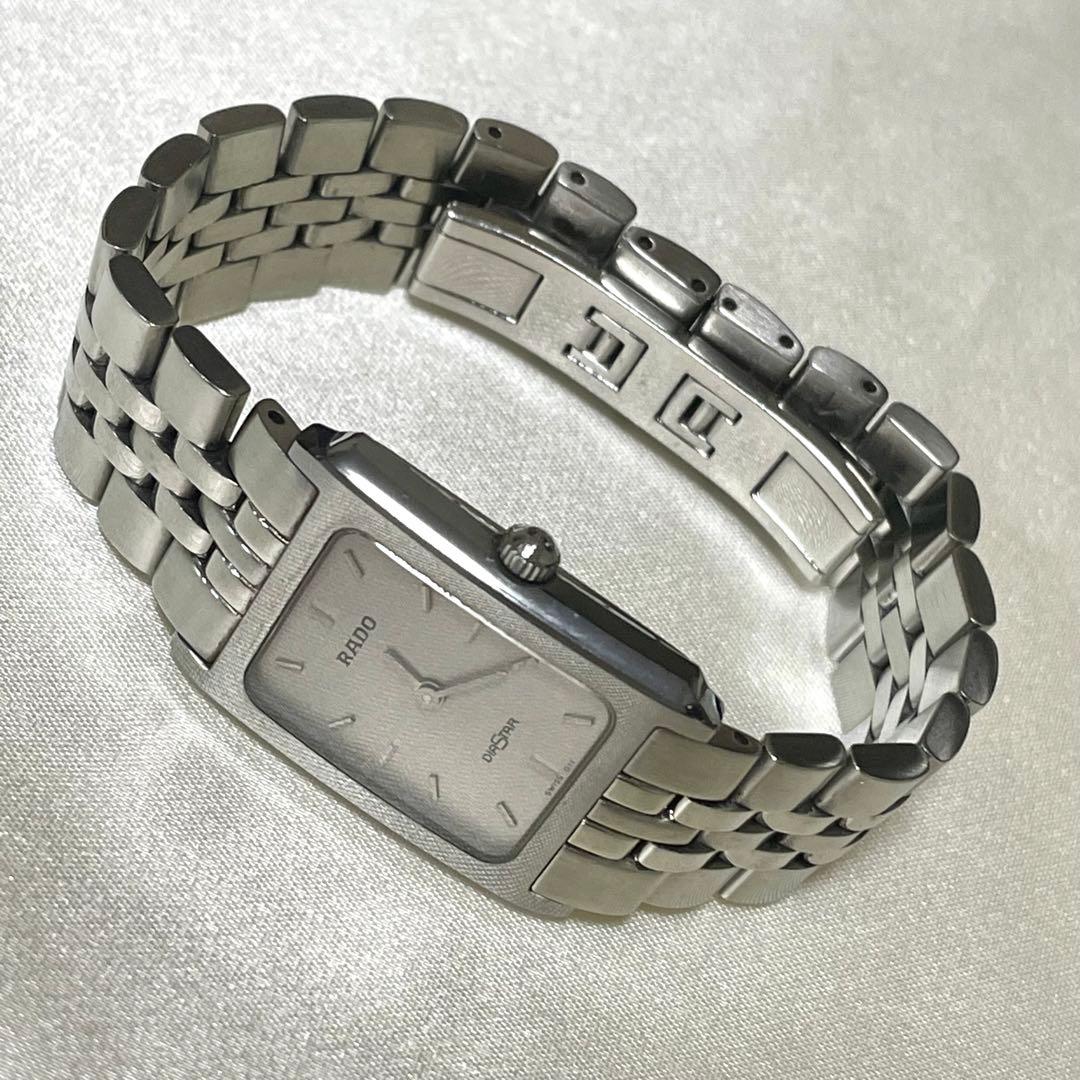 RADO ラドー　ダイアスター　腕時計　クォーツ　　レディース　スクエア