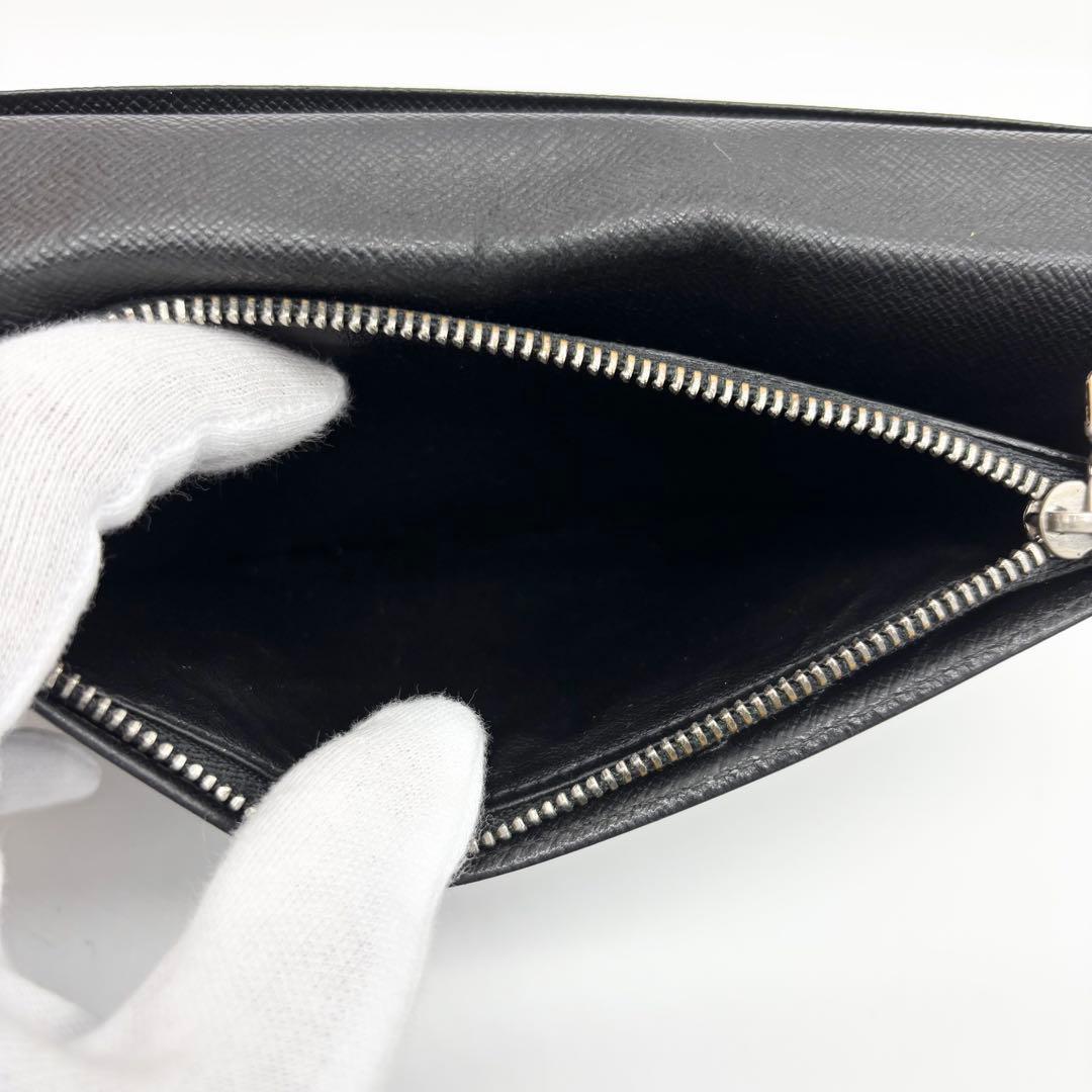 ✨極美品✨ルイヴィトン ポルトフォイユ　ブラザ タイガ ノワール 長財布