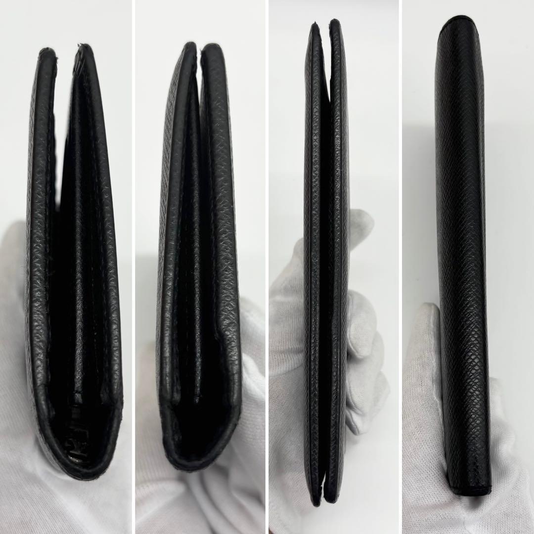 ✨極美品✨ルイヴィトン ポルトフォイユ　ブラザ タイガ ノワール 長財布