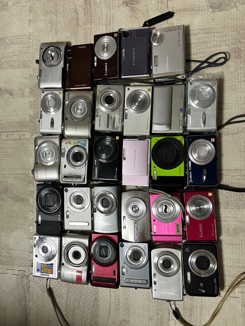 コンパクトデジタルカメラ 大量29台まとめ