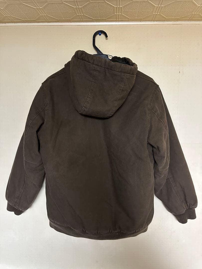carhartt アクティブジャケット ブラウン ダック生地
