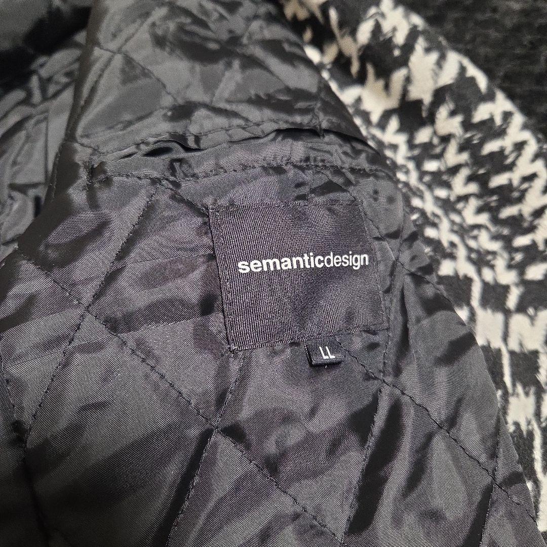 semanticdesignセマンティックデザイン　アウター　タグ付き未使用
