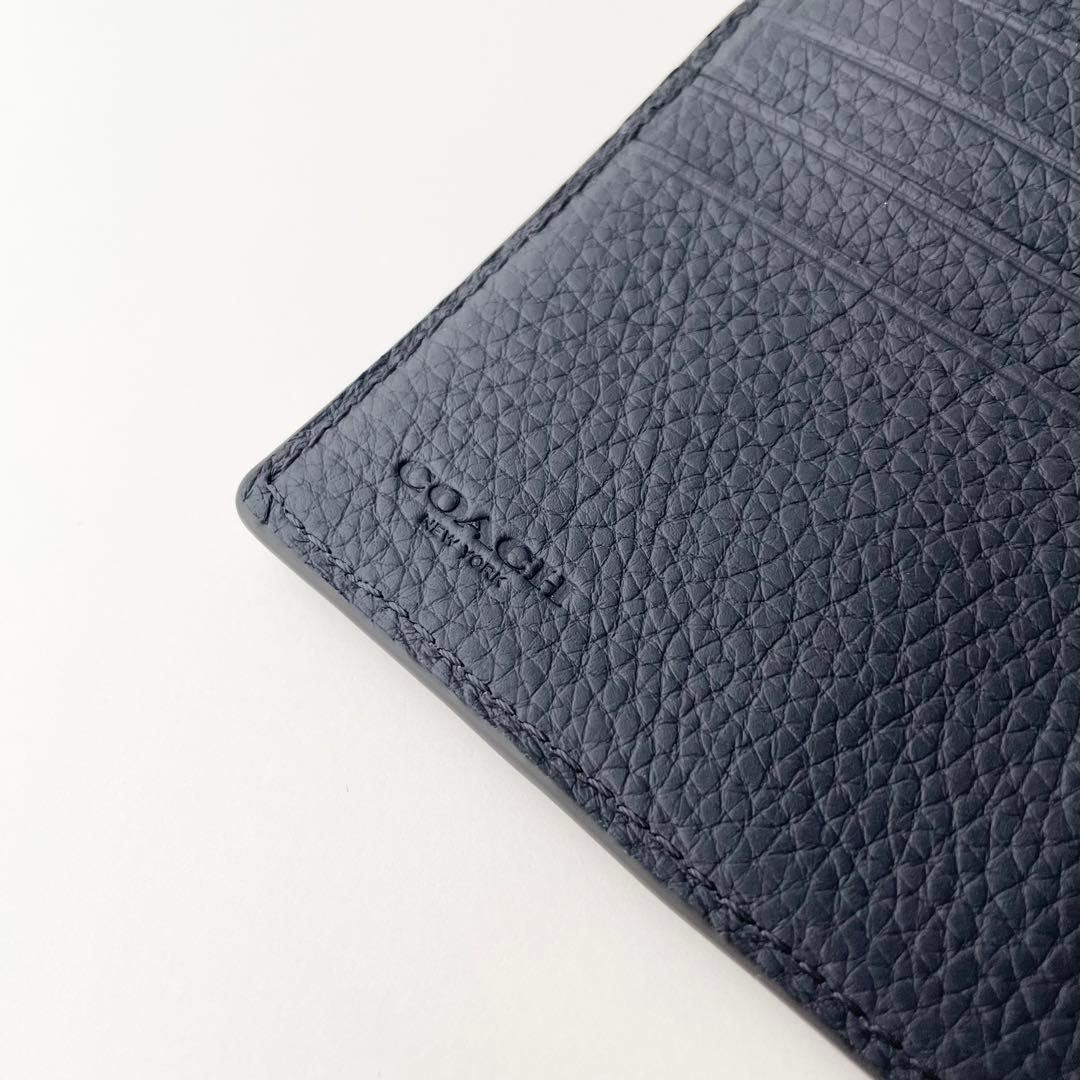 コーチ COACH 長財布 メンズ ブレスト ポケット ウォレット レザー 新品