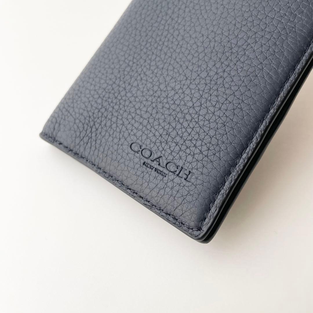 コーチ COACH 長財布 メンズ ブレスト ポケット ウォレット レザー 新品