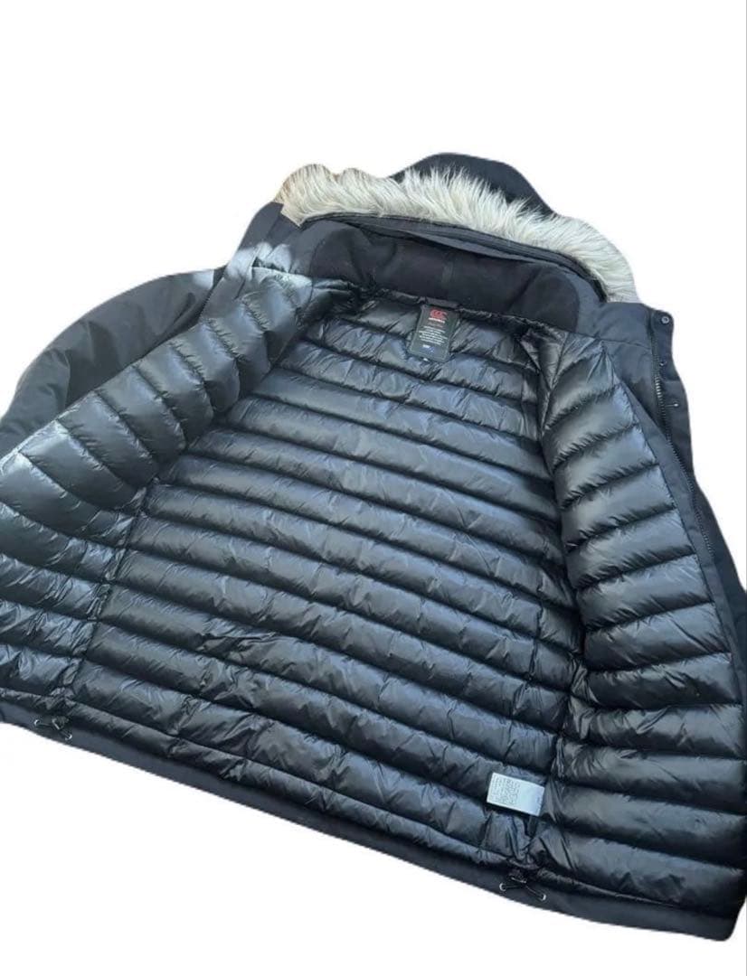 未使用級✨カンタベリー インバーカーギル ダウンコートblk XL ラグビー