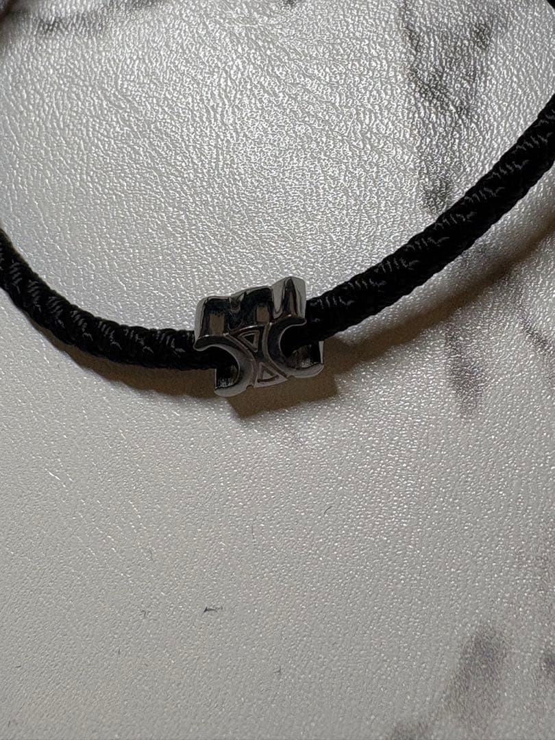 CELINE セリーヌ トリオンフビーチブレスレット ブラック