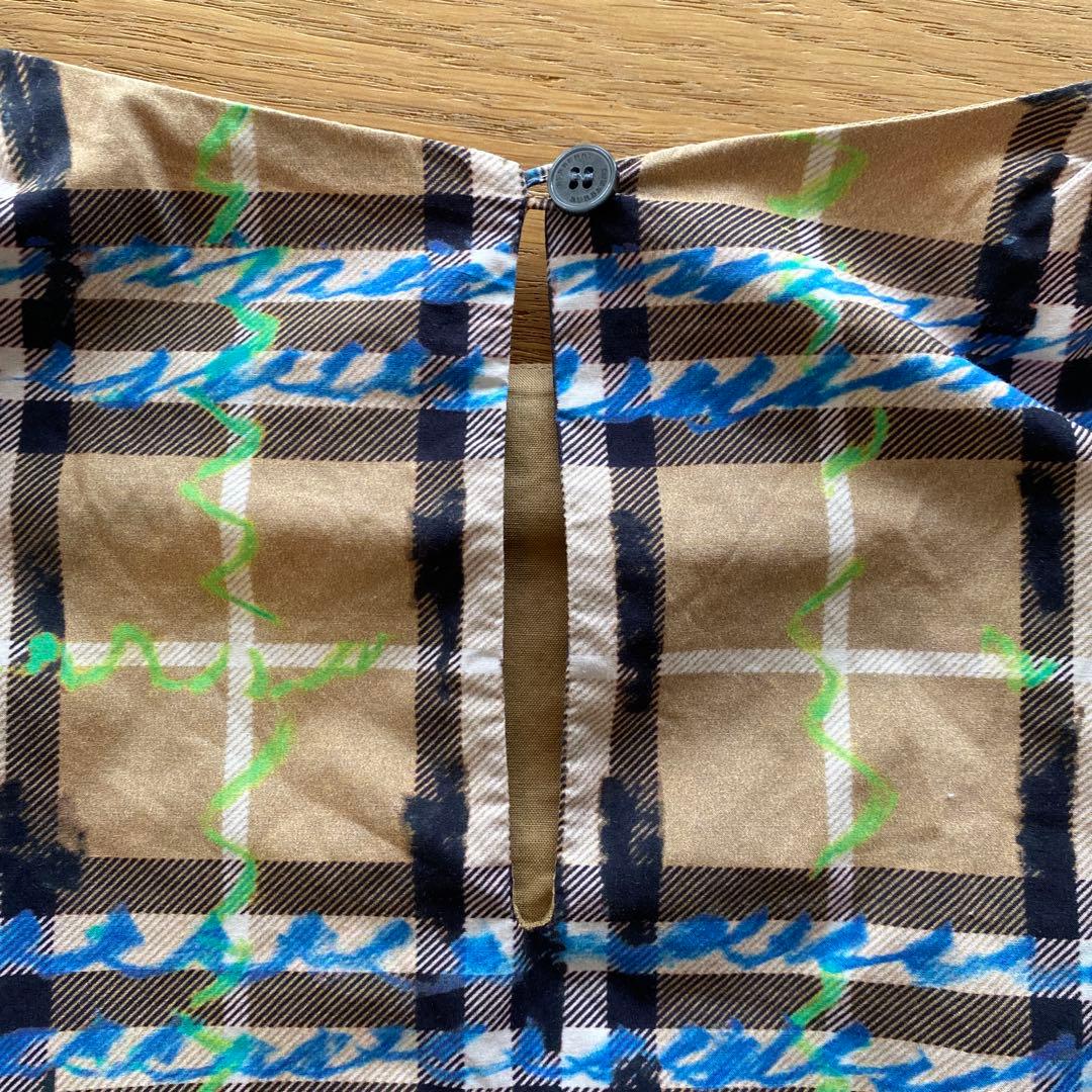 【美品】BURBERRY CHILDREN チェック柄 ワンピース ノースリーブ