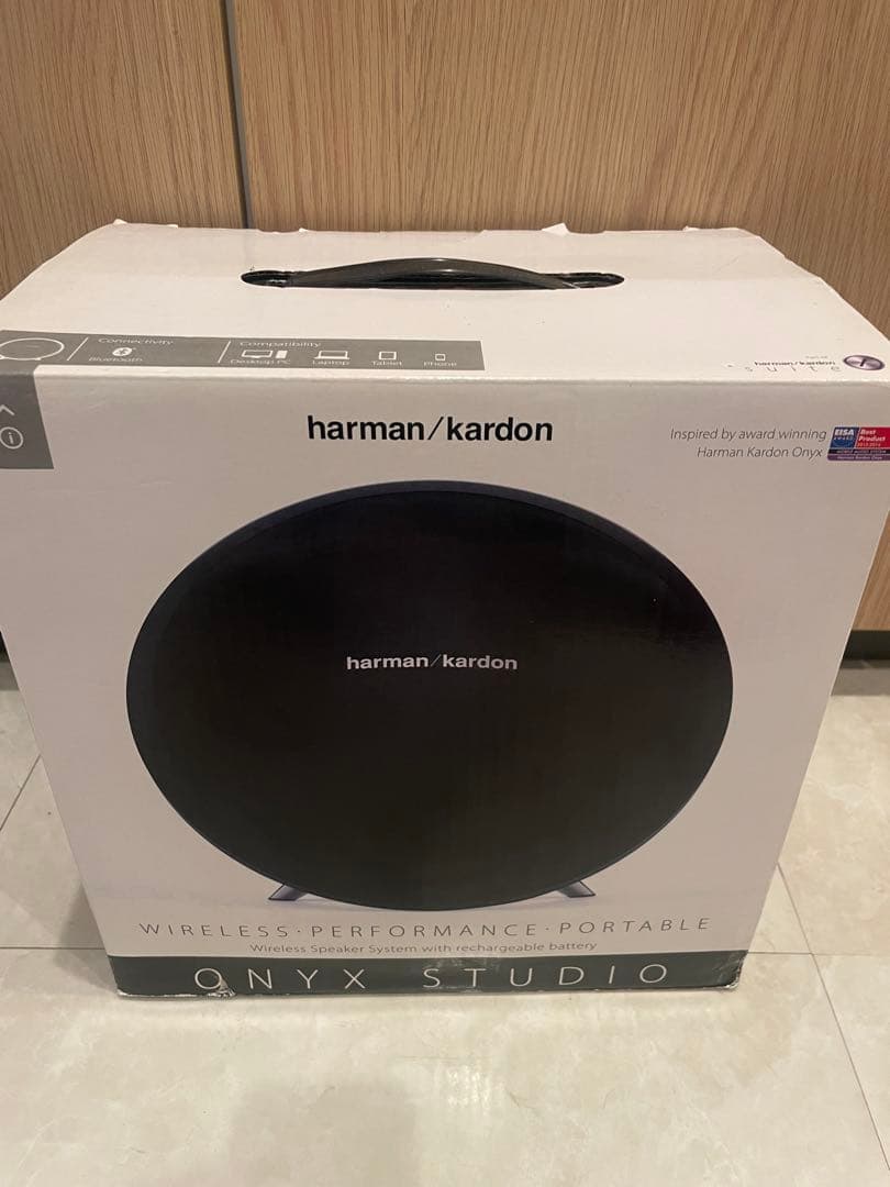 【未使用】Harman Kardon ポータブル ワイヤレススピーカー 高音質