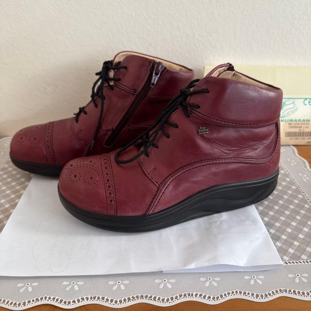 finncomfort フィンコンフォート ショートブーツ　TUKUBASN