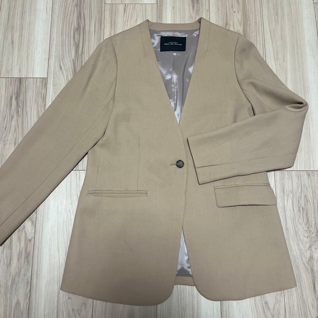 UNITED ARROWS♡ベージュパンツスーツ