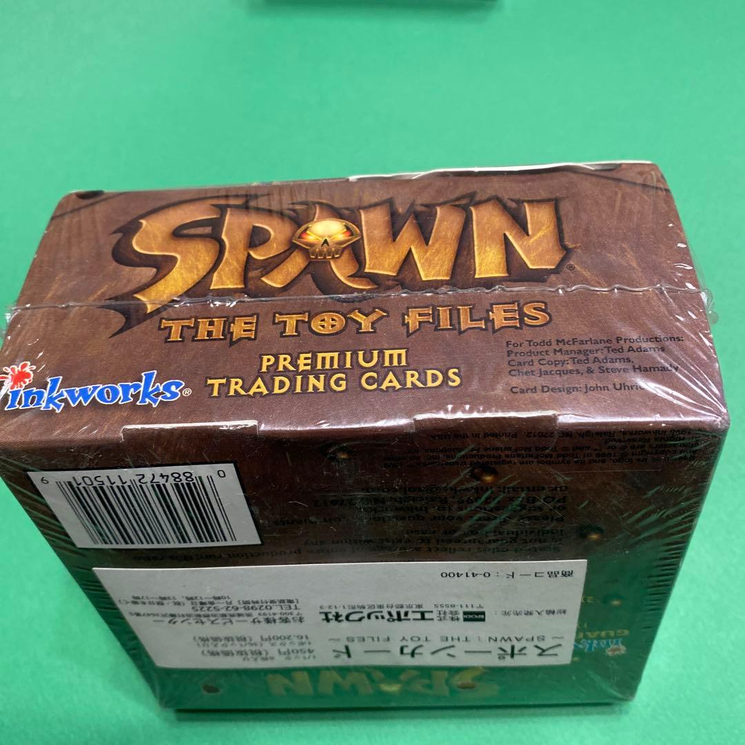 SPAWN THE TOY FILES プレミアムトレーディングカード未開封品