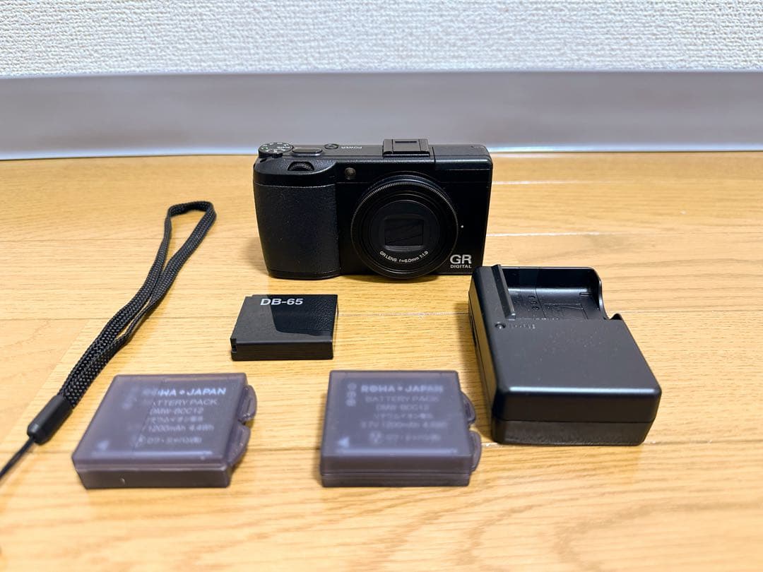 【値下げ・美品】GR DIGITAL III　シャッター1601回