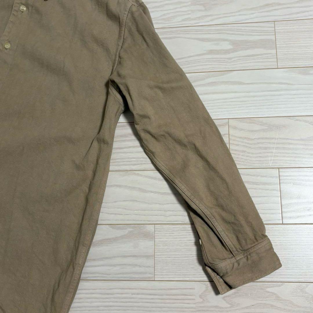 AURALEE ボタニカル染めセルビッチデニムシャツブルゾン　サイズ3