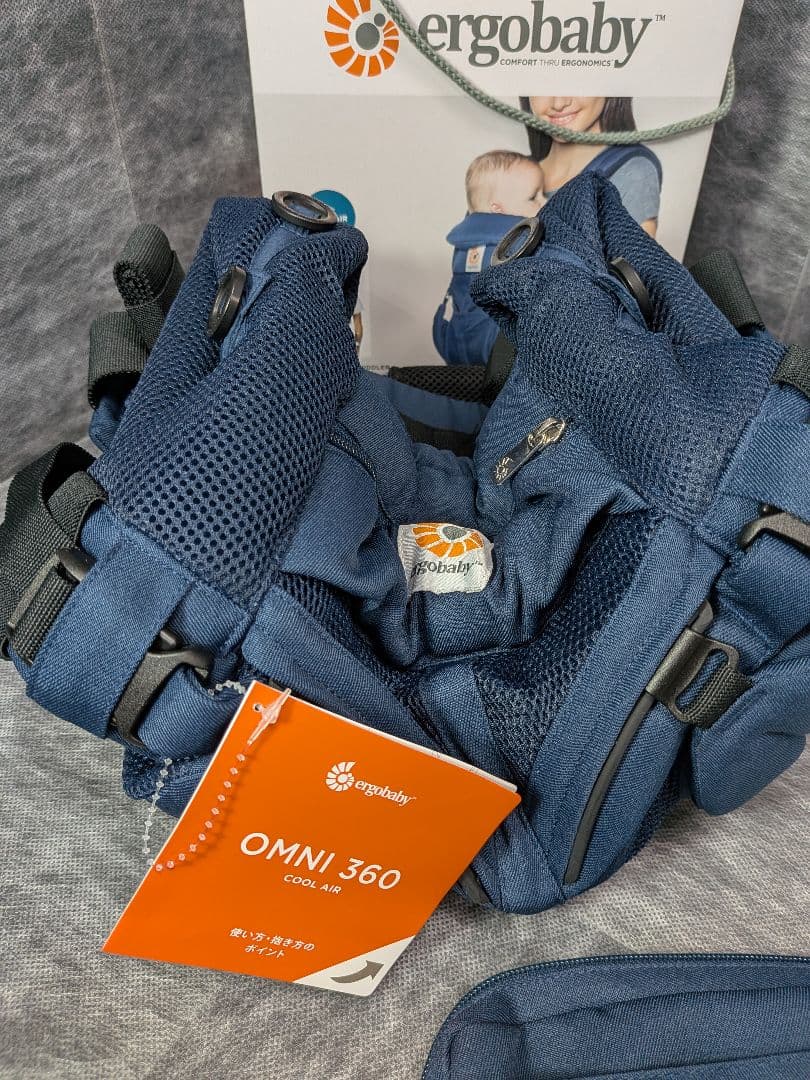 新品未使用 ergobaby OMNI360 抱っこ紐 ウインターカバー付き