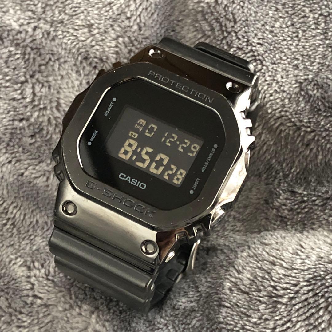 メタルブラックG-SHOCK GM-5600B-1JF
