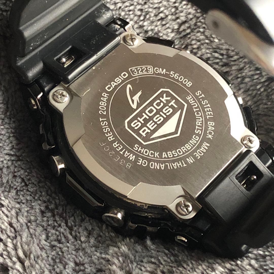 メタルブラックG-SHOCK GM-5600B-1JF