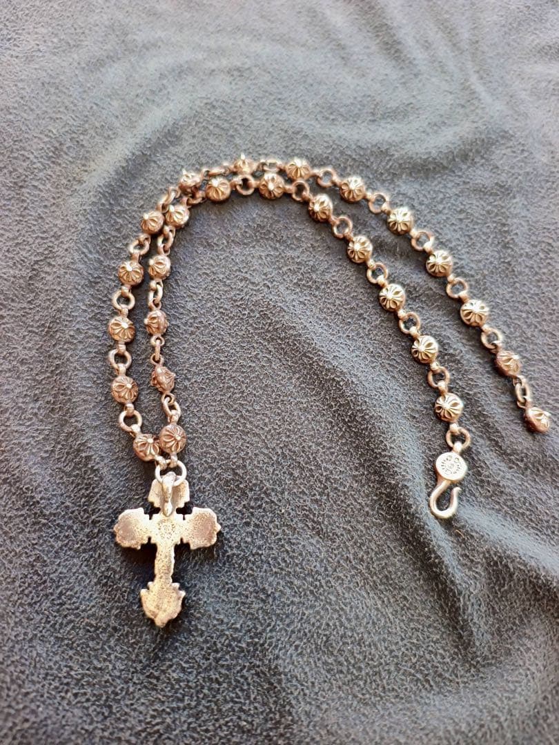 【正規】CHROME HEARTS CrsblChn W FiligCrsXsm