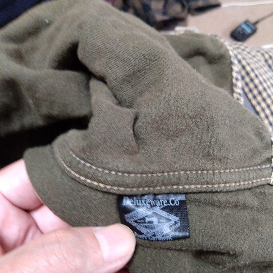 DELUXEWARE チェック柄ネルシャツ