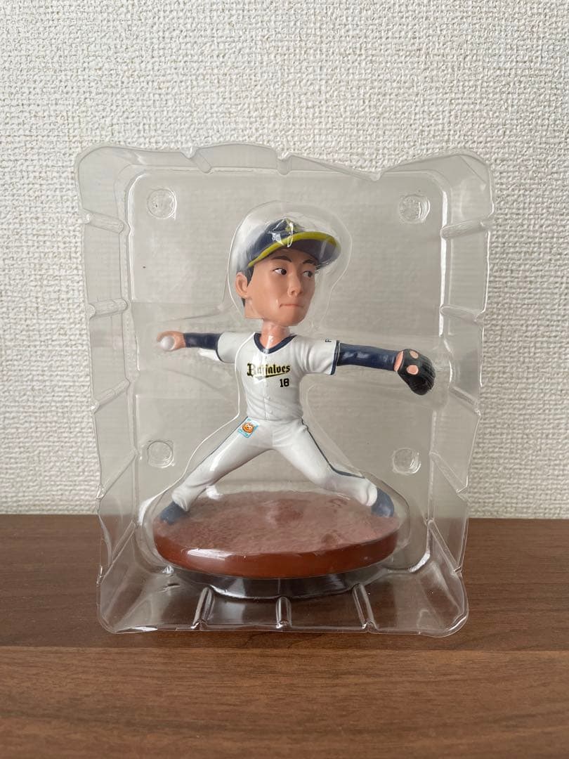 【非売品・希少】山本由伸 18 ボブルヘッド　オリックスバファローズ