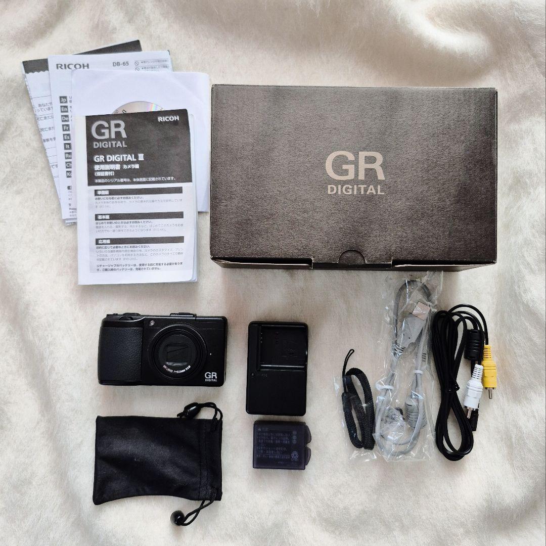 【美品】RICOH GR DIGITAL Ⅲ