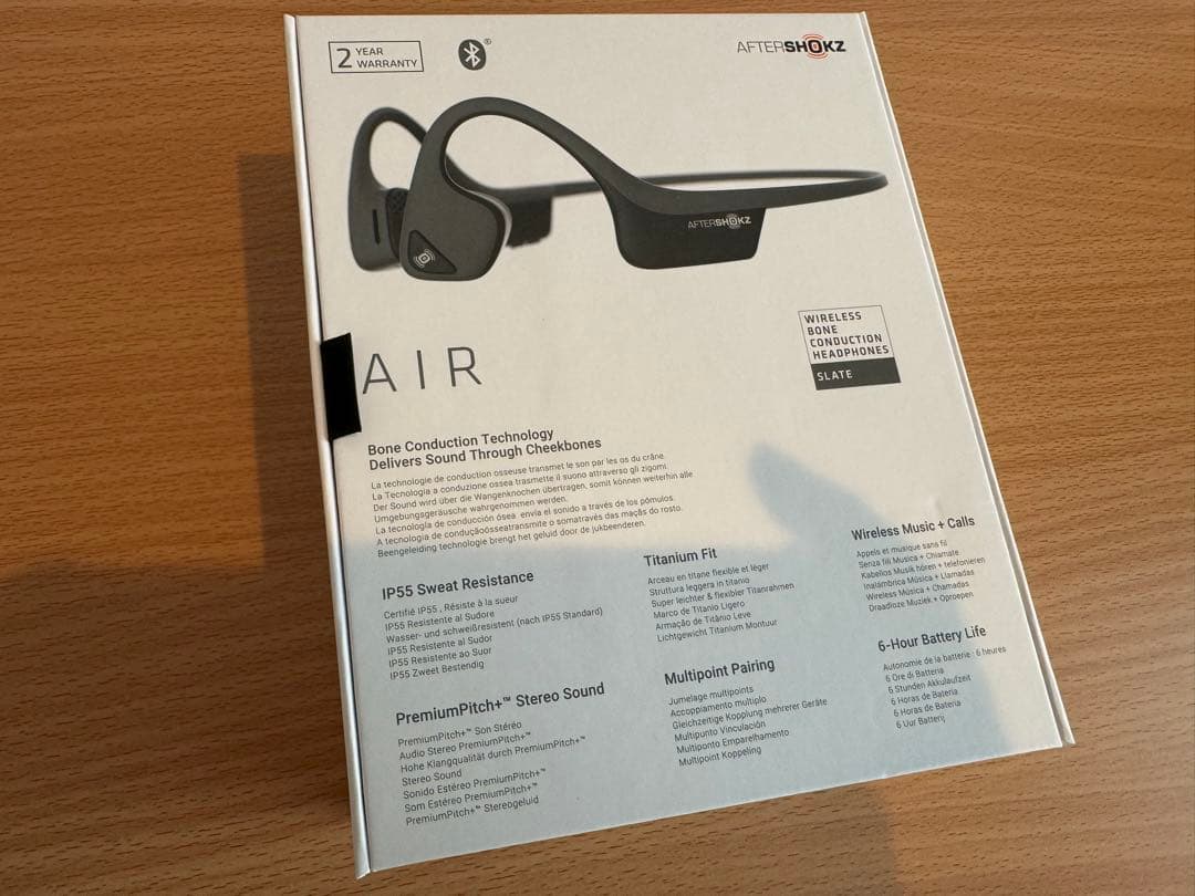 AfterShokz AIR 骨伝導イヤホン