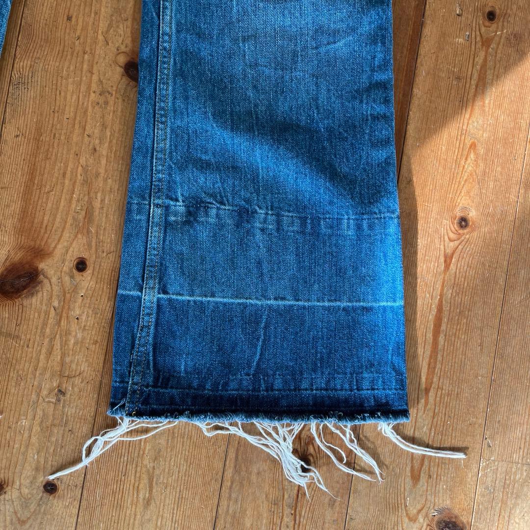 GUCCI デニムパンツ ディズニーコラボ ドナルドダック刺繍 24 イタリア製