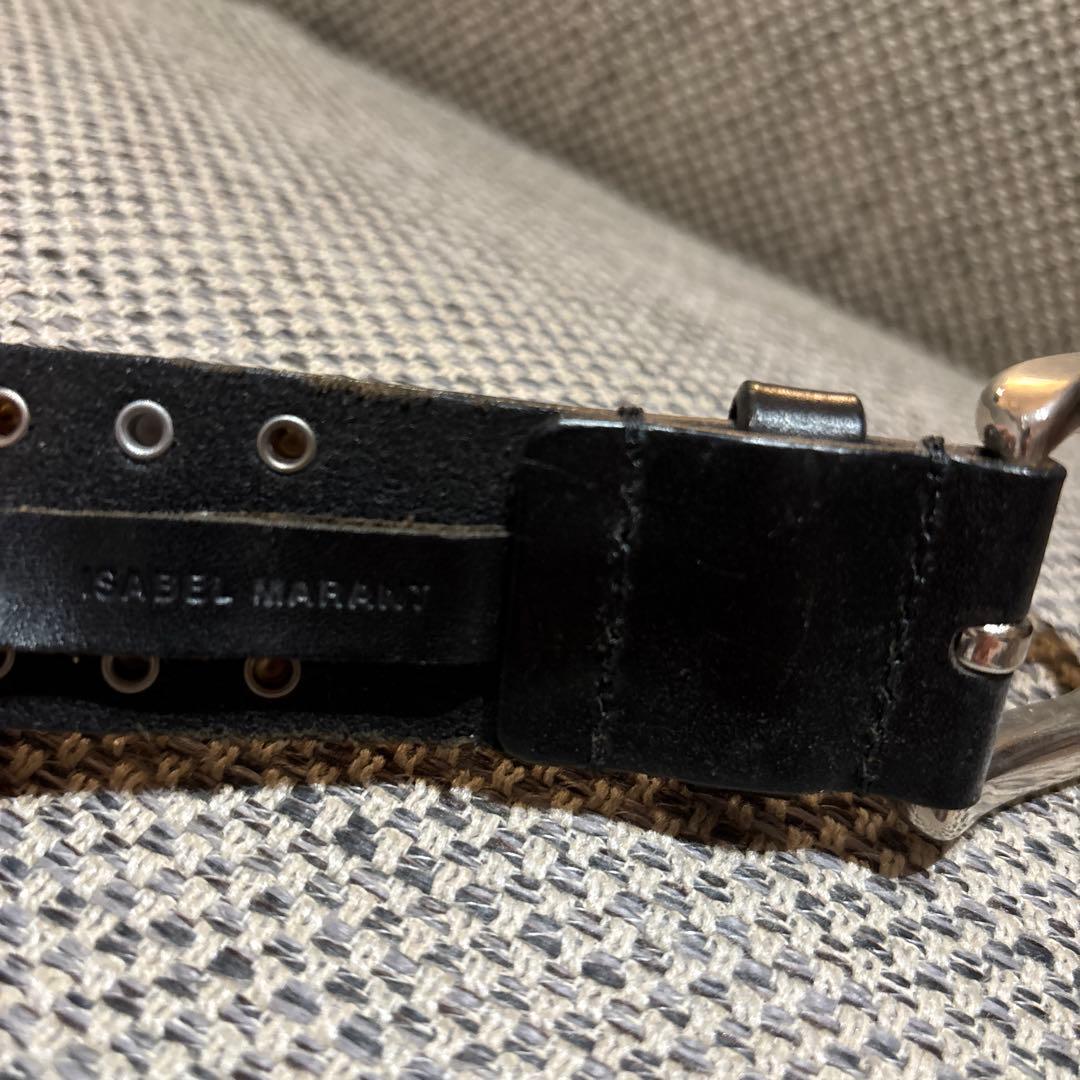 ISABEL MARANT スタッズ付きブラックベルト