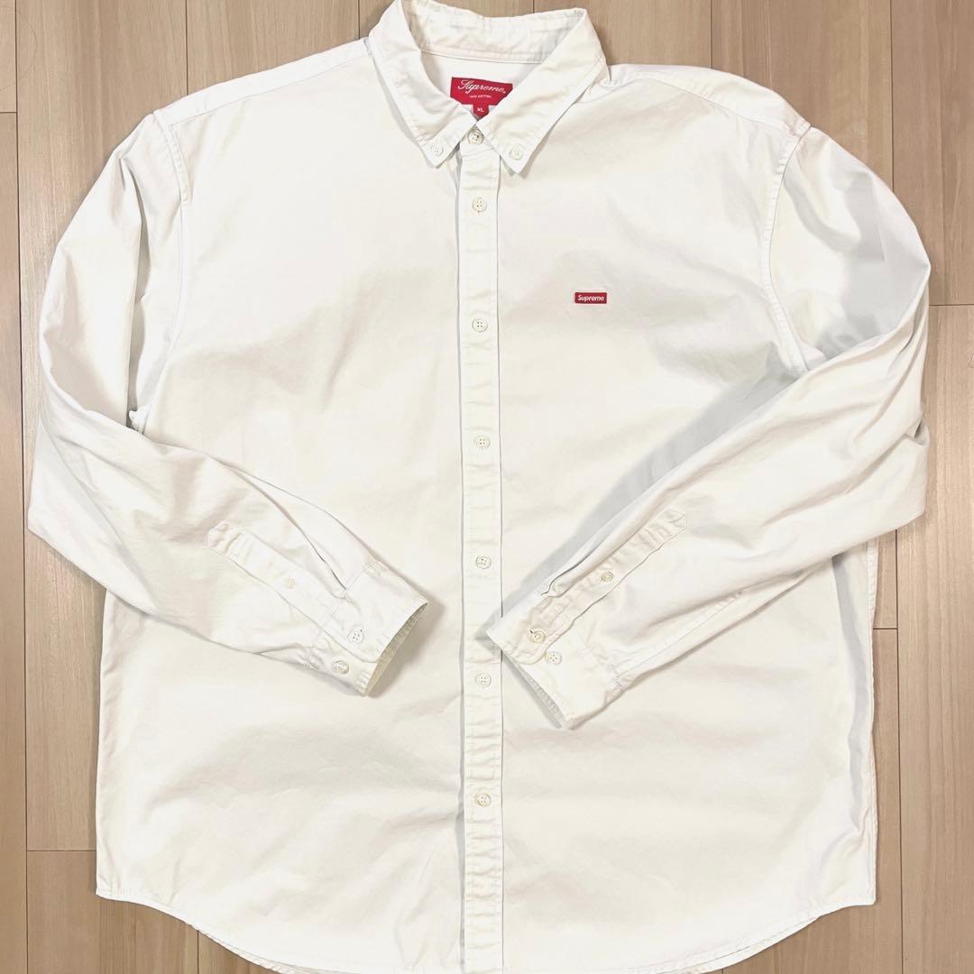 Supreme Small Box Shirtボタンダウンシャツ XL