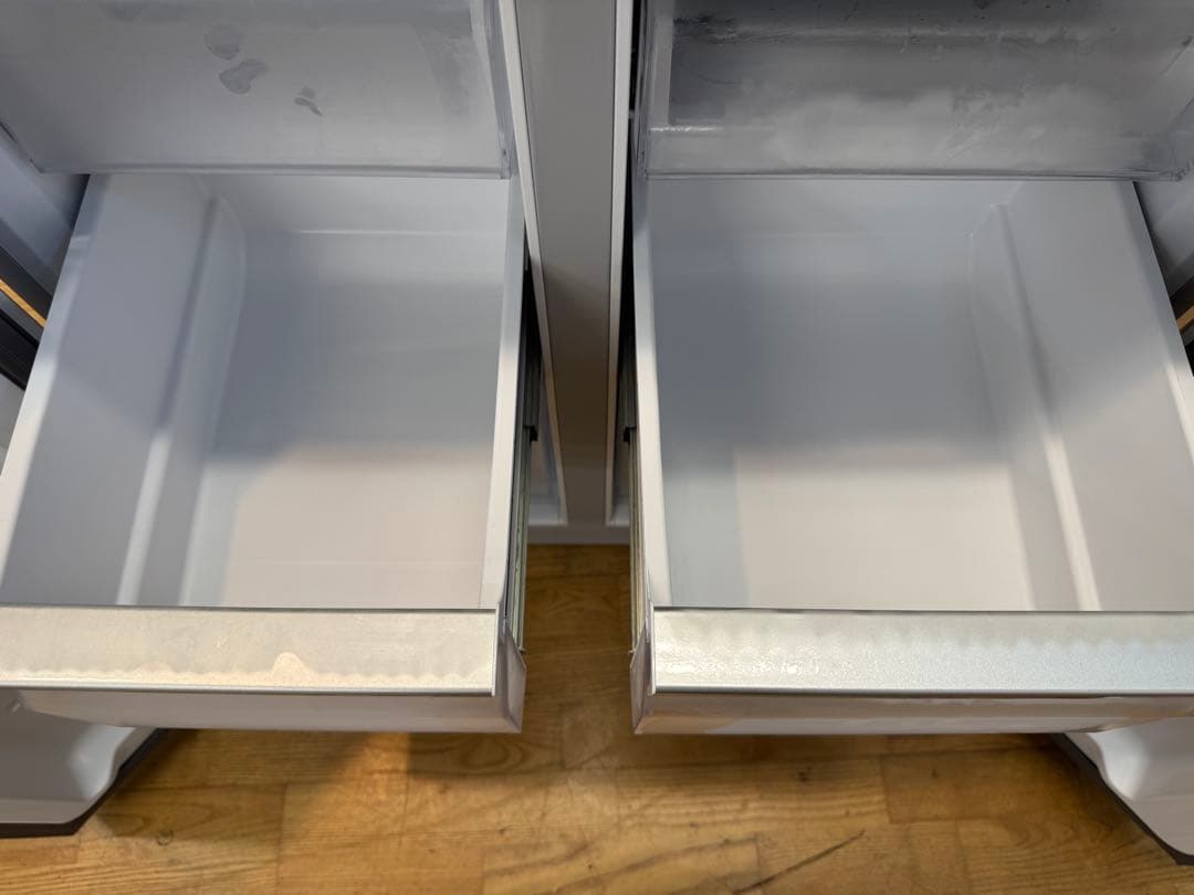 F086 AQUA ４ドア　冷蔵庫　フレンチドア　420L 2021年製