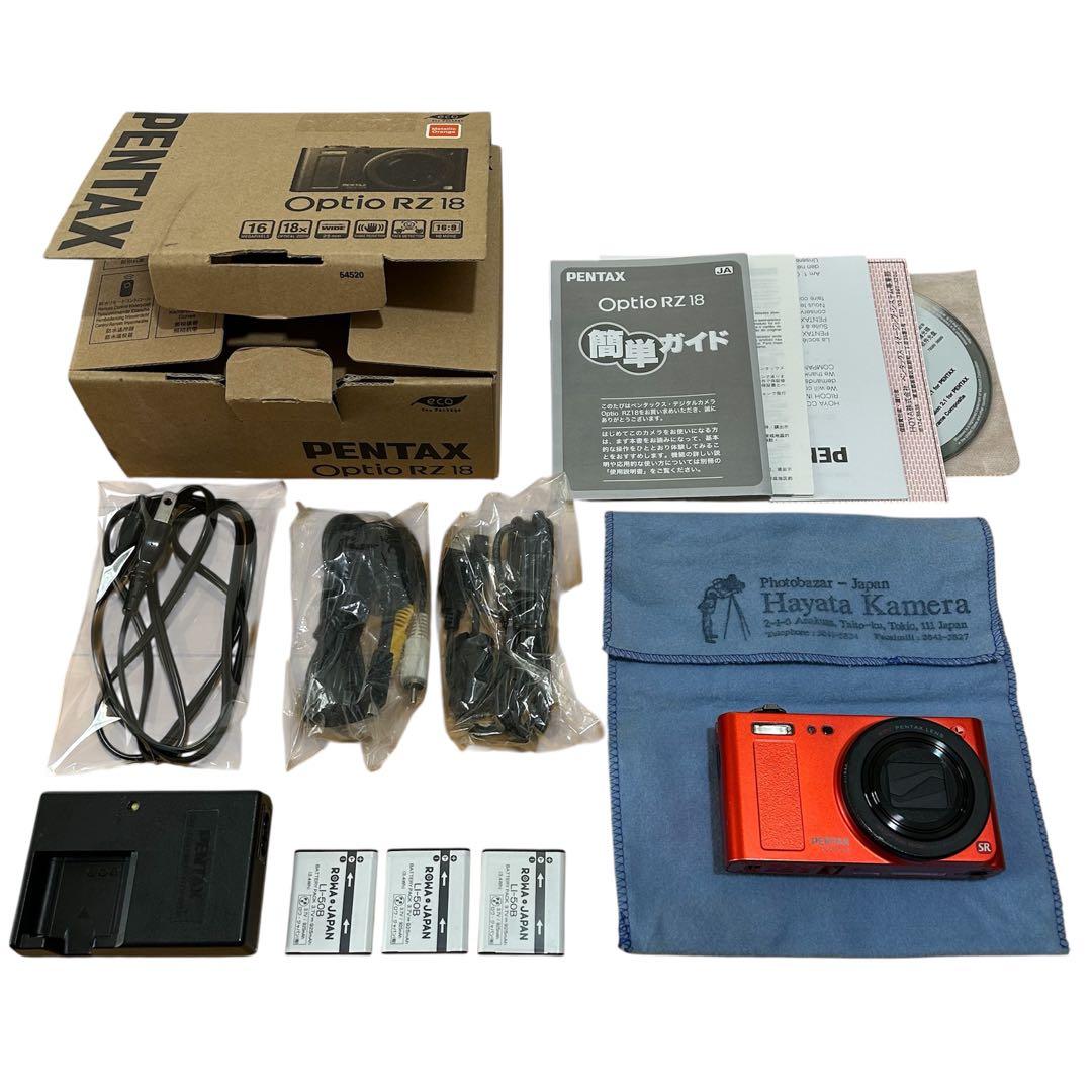 ★美品★ PENTAX Optio RZ18 コンパクトカメラ