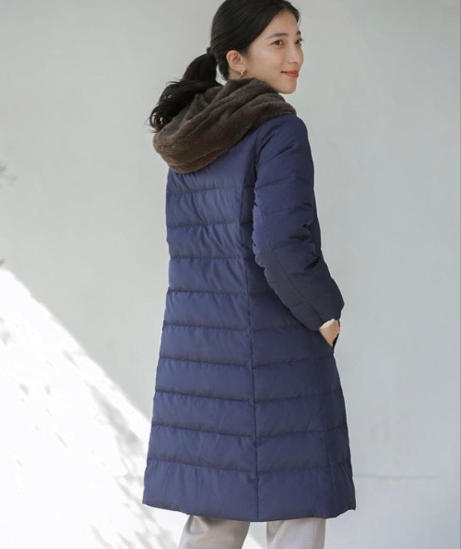 【最終価格★1月末まで】BouJeloud アウター　ダウンコート　ネイビー