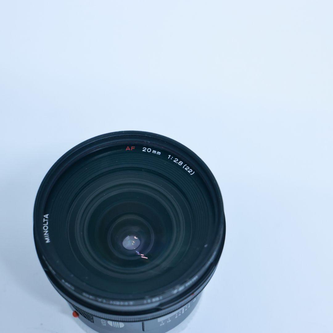 MINOLTA AF20mm F2.8 SONY αAマウント　単焦点レンズ