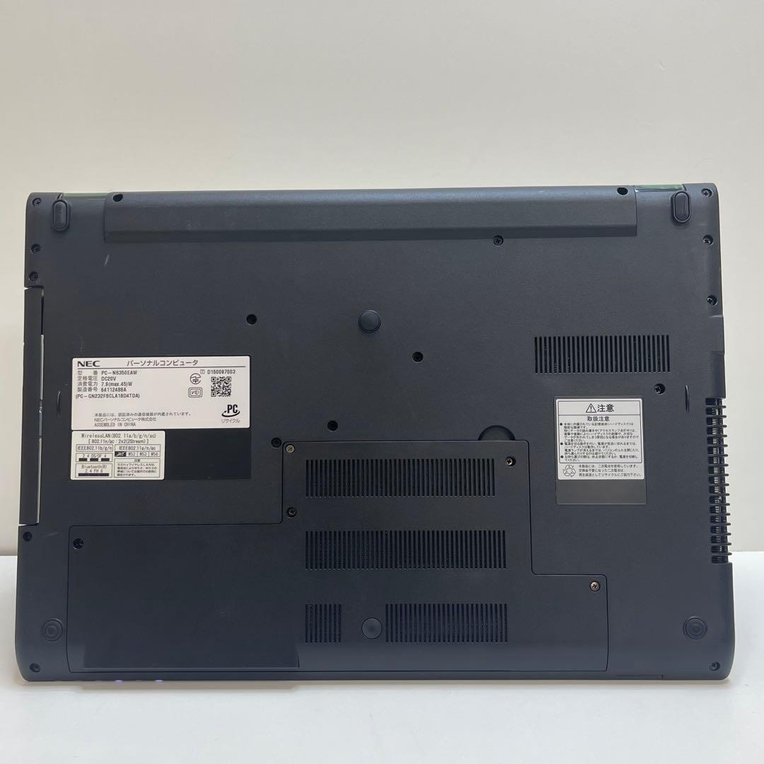 Windowsノート本体 #946 NEC Lavie NS350/E i3-6100U 8GB 256G