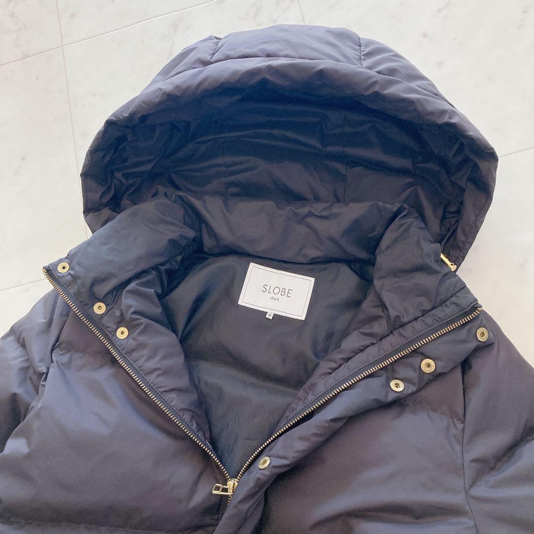 美品　スローブイエナ　ショートダウンコート　ダウンジャケット　40 ブラック