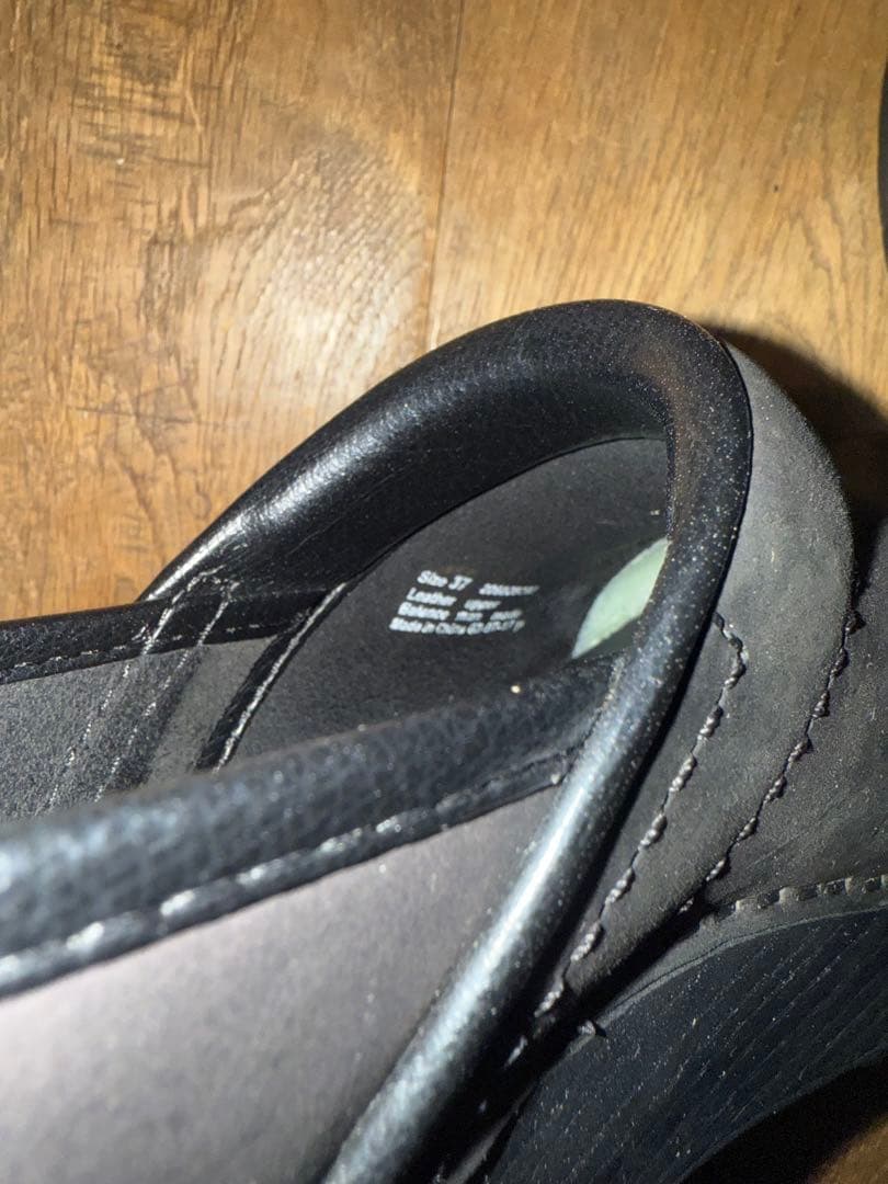 試着のみ/美品✴︎dansko ブラック クロッグサンダル 37