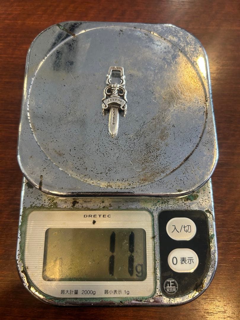 CHROME HEARTS クロムハーツ　ダガーチャーム