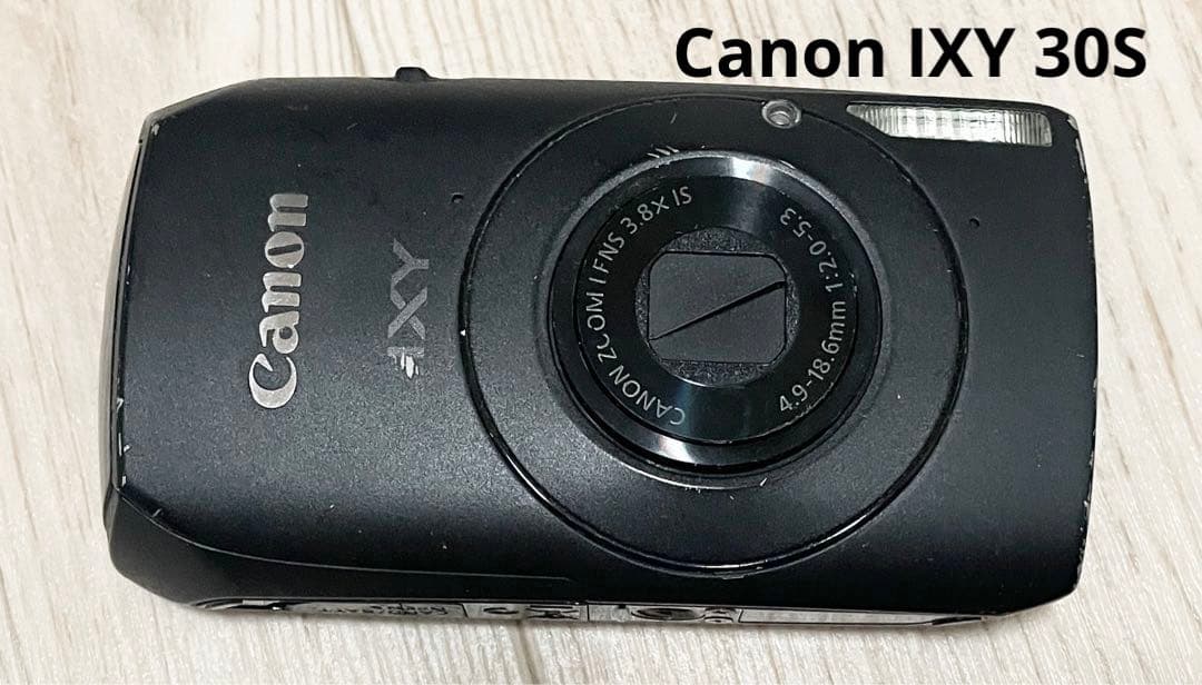 Canon IXY 30S PC1473 ブラック デジカメ 動作未確認