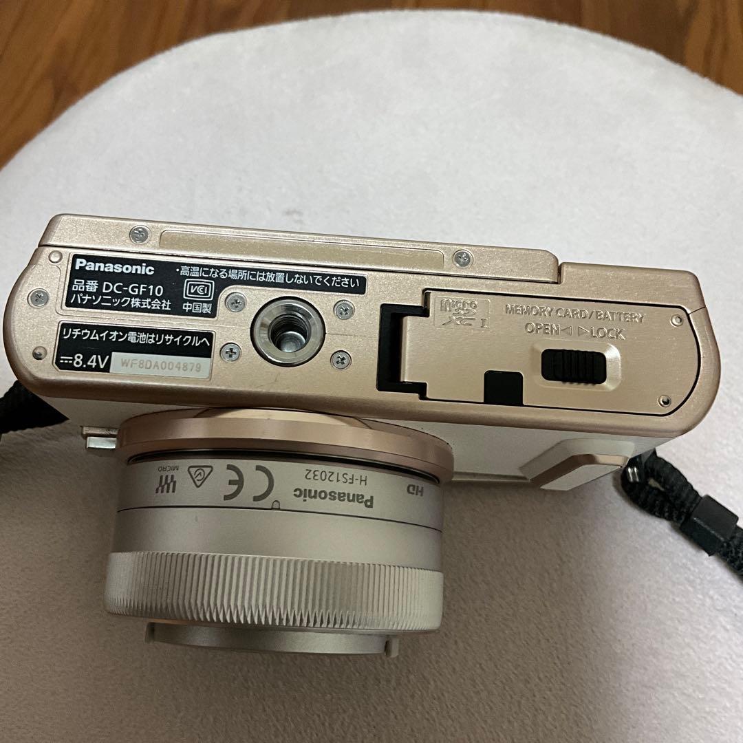 Y*i様 LUMIX GF10ホワイト/シルバー コンパクトデジタルカメラ