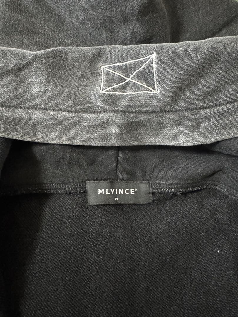 mlvince ウォッシュ加工　パーカー