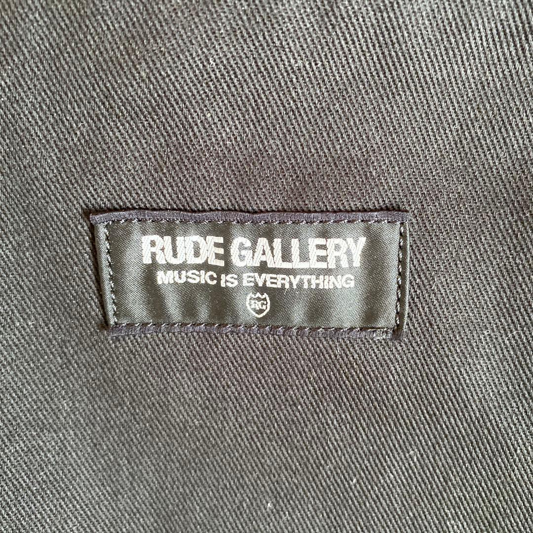 RUDE GALLERY 黒トートバッグ　中古