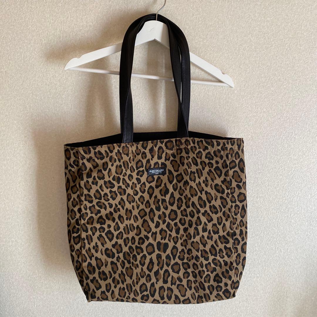RUDE GALLERY 黒トートバッグ　中古