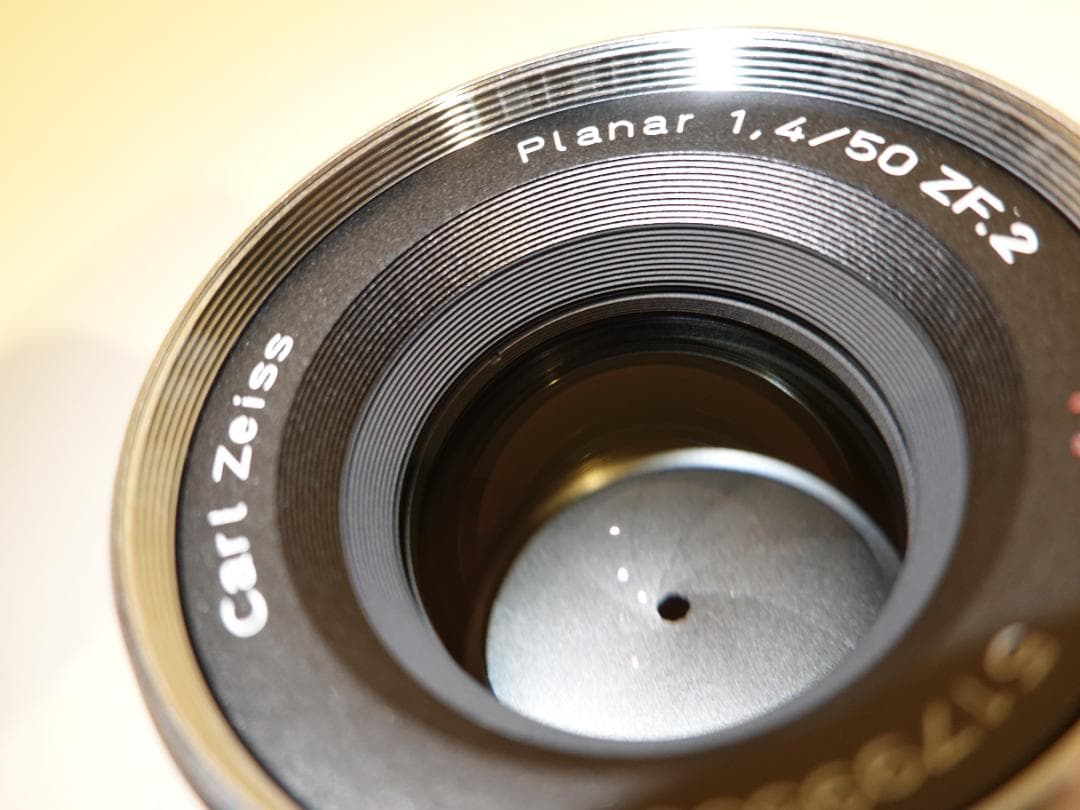 Planar T* 50mm F1.4 ZF.2（ニコンF用）&純正フィルター