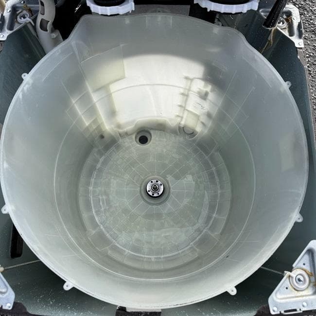 地域限定送料無料　美品 東芝 10㎏ 洗濯乾燥機 人気のブラウンAW-10VH1