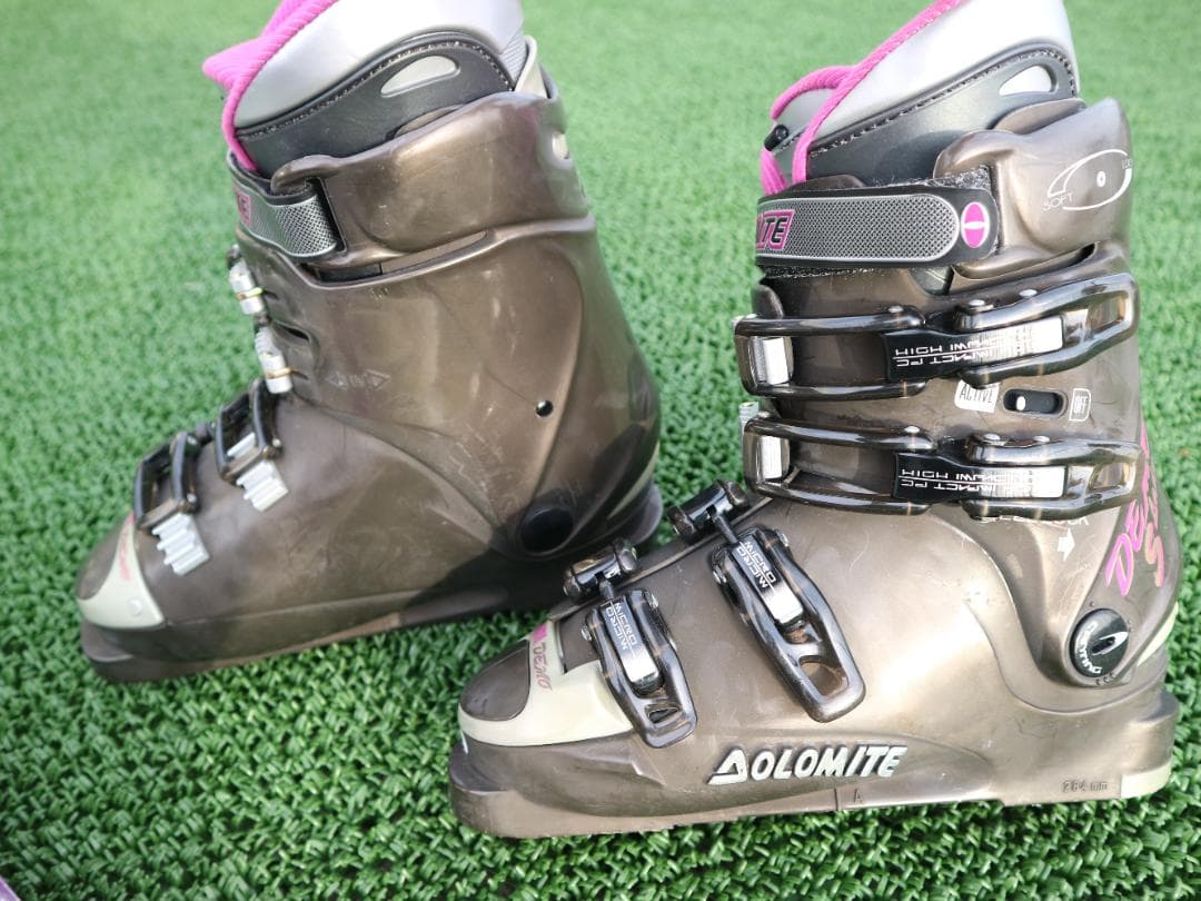 手渡希望【極美品】スキー セット レディース 24.5cm ROSSIGNOL